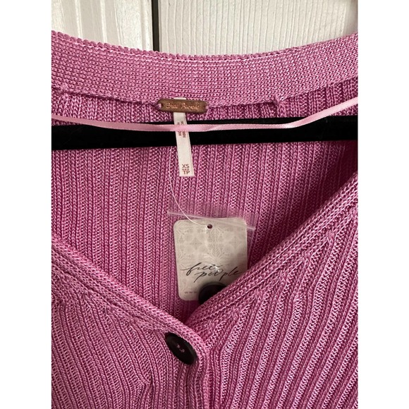 Free People Game On Cardigan NWT XS - Picture 6 of 6